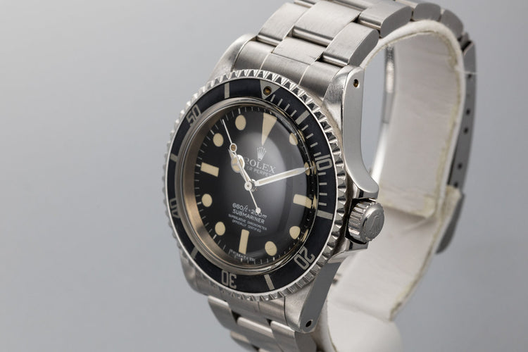1977 Rolex Submariner 5512 with Mark 1Maxi Dial owned by Robert F Marx "the true father of underwater archaeology"