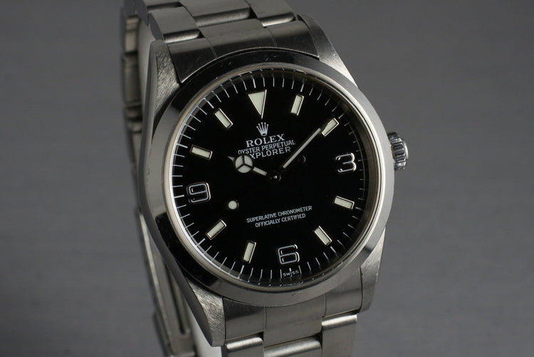 1997 Rolex Explorer 14270 with Box and Papers