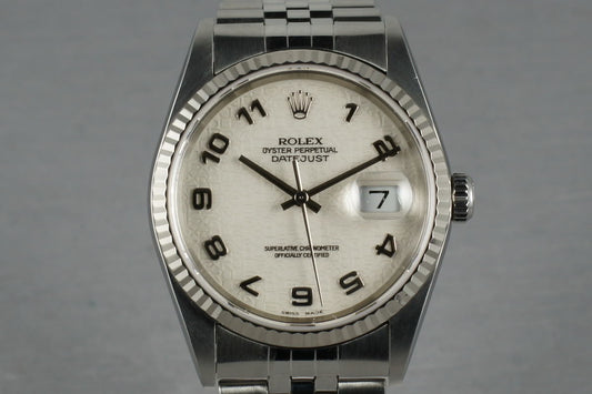 Rolex Datejust 16234 with jubilee dial