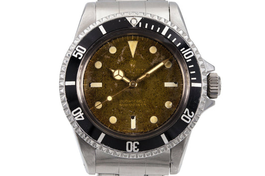 1963 Rolex Submariner 5513 with Tropical Gilt Dial