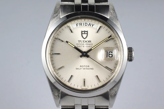 1980's Tudor Date-Day 94710 Silver Dial
