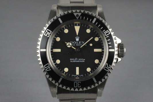1970 Rolex Submariner 5513