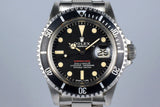 1969 Rolex Red Submariner 1680 Mark I Dial