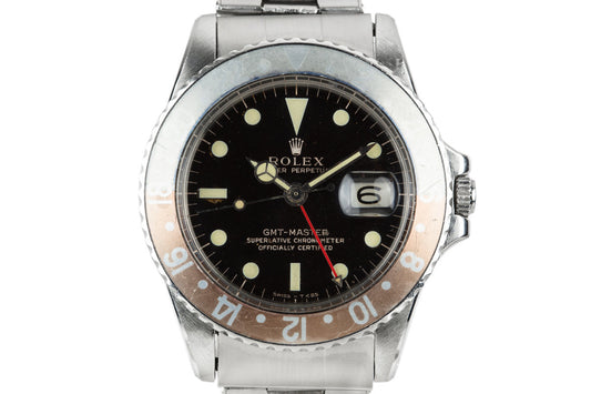 1964 Rolex GMT-Master 1675 Gilt Dial