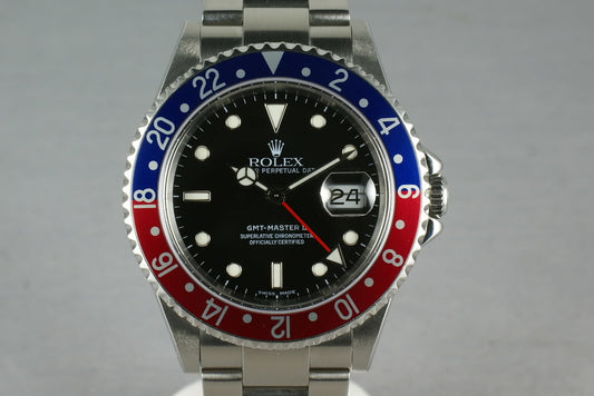 Rolex GMT 16710  with Box and Papers and Rolex Service Papers
