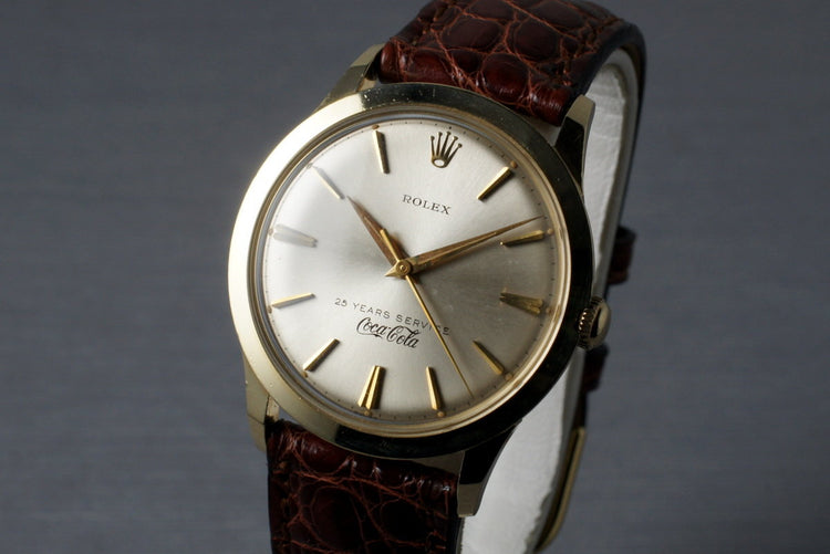 1950’s Rolex 14K Coca Cola Award Watch