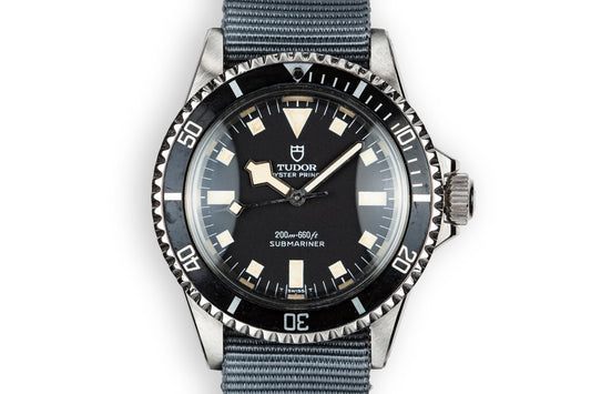 1972 Tudor Snowflake Submariner 7016/0 Black Dial