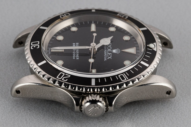 1968 Rolex Submariner 5513 with SWISS Only Service Dial
