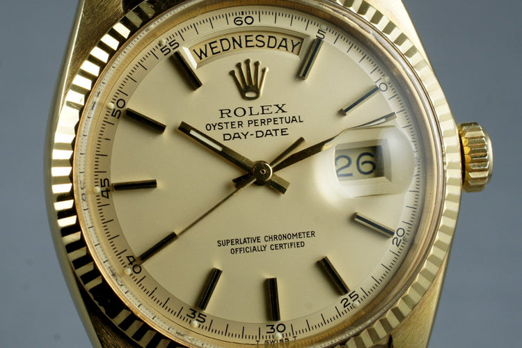 1970 Rolex YG Day-Date 1803