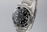 2015 Rolex Ceramic Submariner 116610 with Box and Papers