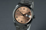 1995 Rolex Pink Arabic Dial Date 15200 with Box & Papers