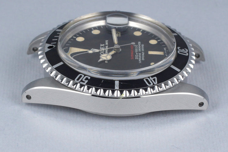 1969 Rolex Red Submariner 1680 Mark I Dial