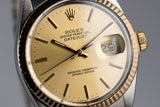 1985 Rolex Two-Tone DateJust 16013 with Box and Papers