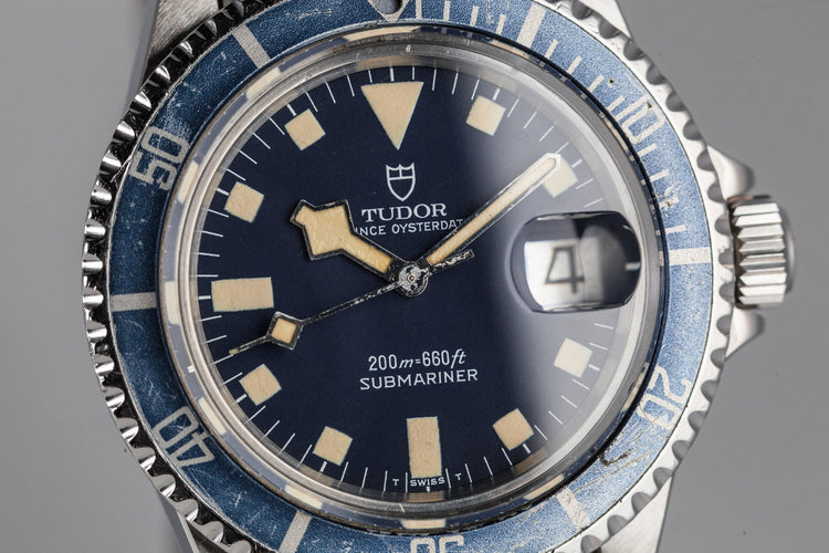 1981 Tudor Submariner 94110 with Blue Snowflake Dial