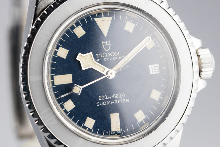 1968 Tudor Submariner "Snowflake" 7021/0. Blue Dial with Ghost Bezel
