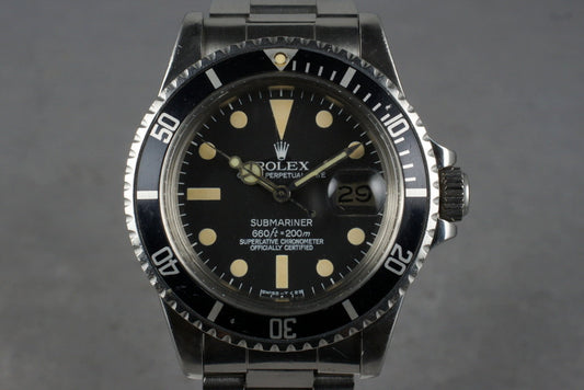 1978 Rolex Submariner 1680 with Box and Papers