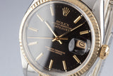 1978 Rolex Two-Tone DateJust 16013 Black Dial