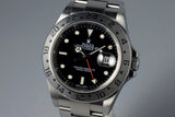 2006 Rolex Explorer II 16570 Black Dial