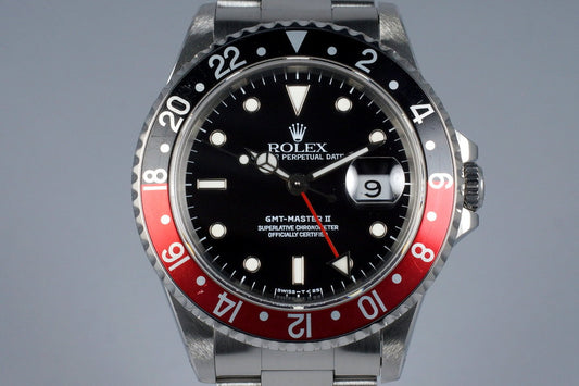 1991 Rolex GMT II 16710 with Box and Papers
