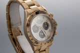2003 Rolex 18K Daytona 116528 with Box and Papers