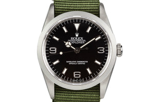 1995 Rolex Explorer 14270 on NATO