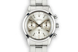 1965 Rolex Pre-Daytona 6238 Silver Dial with Service Papers