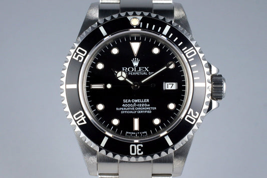 1995 Rolex Sea Dweller 16600 with RSC Papers