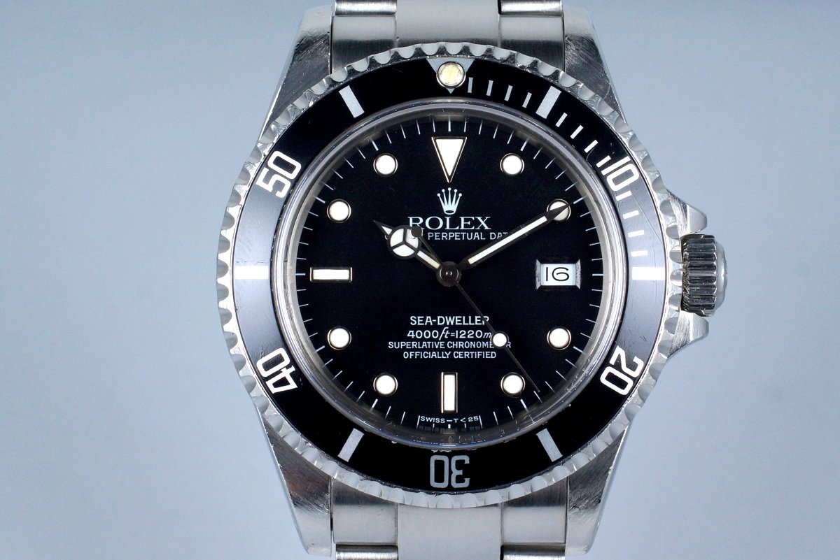 HQ Milton 1985 Rolex Sea Dweller 16660 Inventory 6345 For Sale