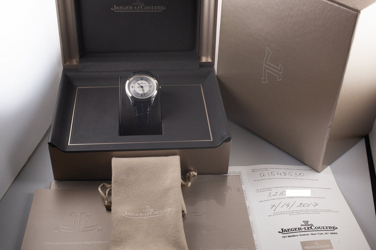 2017 Jaeger LeCoultre Master Control Q1548530 With Box and Papers