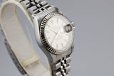 1987 Rolex Ladies DateJust 69174 Silver Dial with Box and Papers