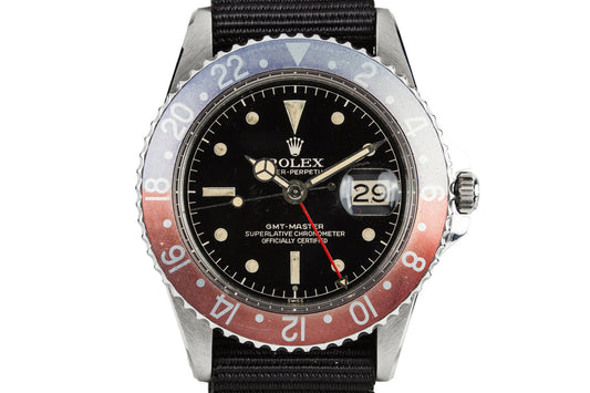 1961 Rolex GMT-Master with Gilt Chapter Ring Exclamation Dial