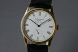 1990’s YG Patek Philippe 3796d with Tiffany and Co. Dial