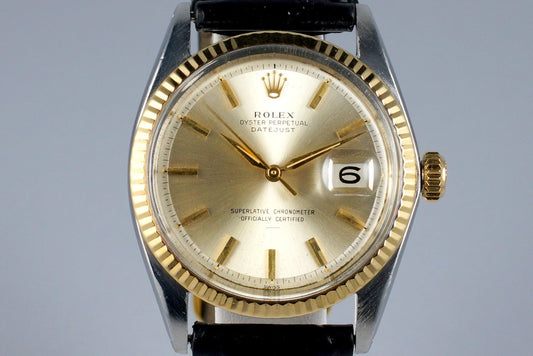 1964 Rolex Two Tone Datejust 1601 UNDERLINE