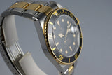 1987 Rolex Two Tone Submariner 16803 Black Dial