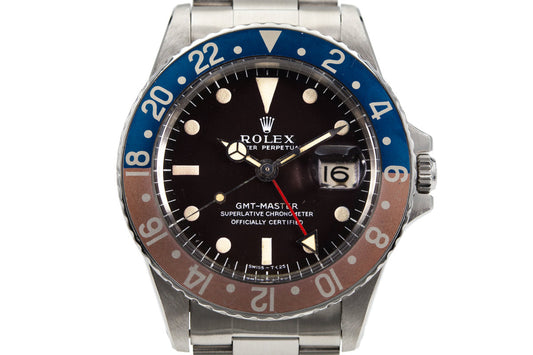 1968 Rolex GMT 1675 Mark I