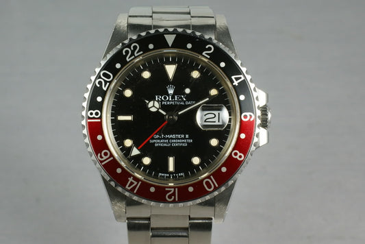 Rolex GMT Ref: 16760 Unpolished Case “Fat Lady”