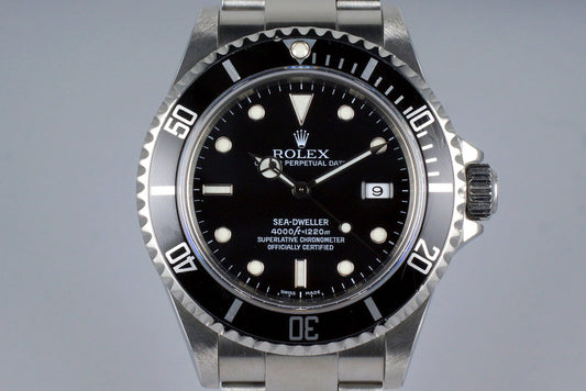 2006 Rolex Sea Dweller 16600 with Box and Papers