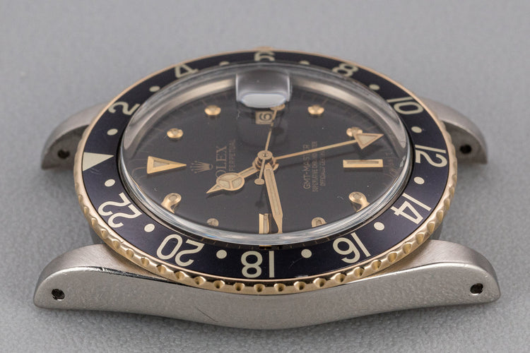 1981 Rolex Two Tone GMT-Master 16753 with Black Nipple Dial