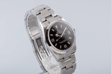 2000 Unpolished Rolex Explorer 114270 Swiss with Box Papers & Service Card