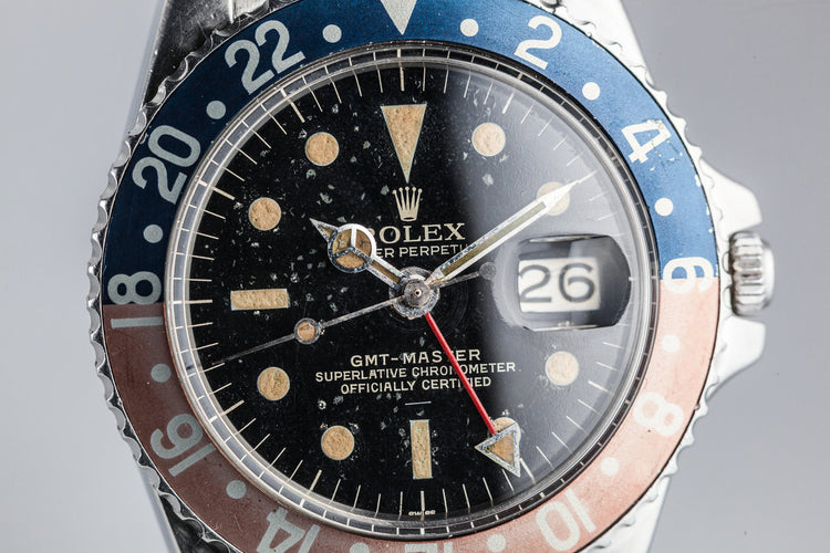 1963 Rolex GMT Gilt Underline Dial