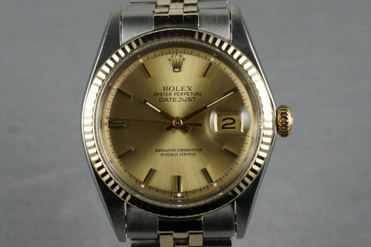 1969 Rolex Datejust 14K/SS  1601