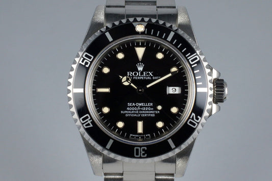 1991 Rolex Sea Dweller 16600