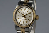 1989 Rolex Ladies Two Tone Oyster Perpetual 67193