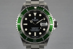 2005 Rolex Submariner 16610V with Box and Papers