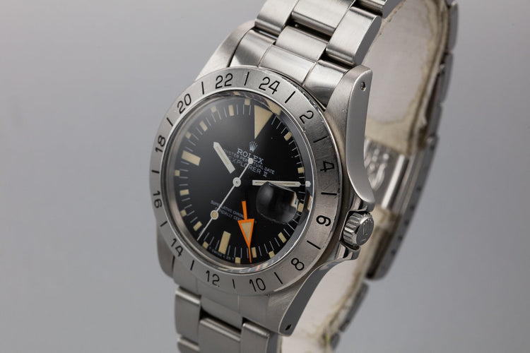 1983 Rolex Explorer II 1655 with MK V Dial with Box and Papers