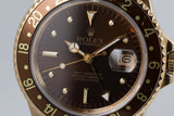 1984 Rolex YG Root Beer GMT 16758