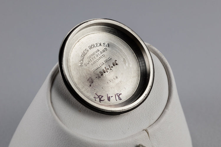 1958 Vintage Rolex Explorer I 6610 SWISS Only Gilt Dial