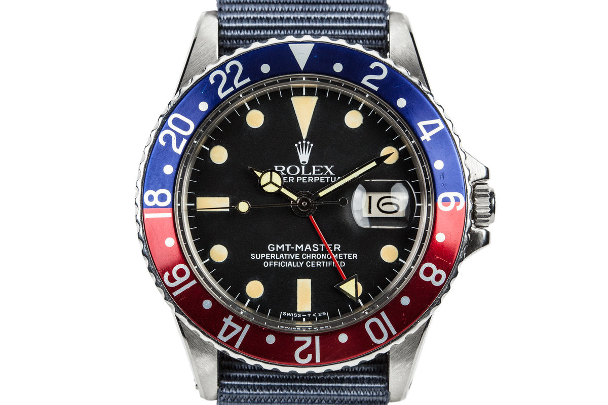 1967 Rolex GMT Master 1675 with Newer Service Dial