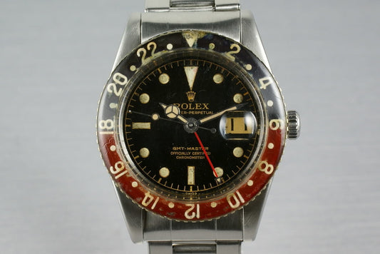 Rolex GMT 6542 with Bakelite insert