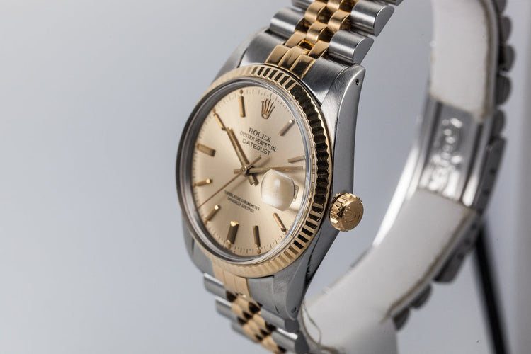 1982 Rolex Datejust 16013 with Box and Papers